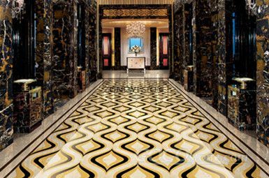 Magic tiles, marble stone, water jet pattern, flooring, interior decoration, wall tiles