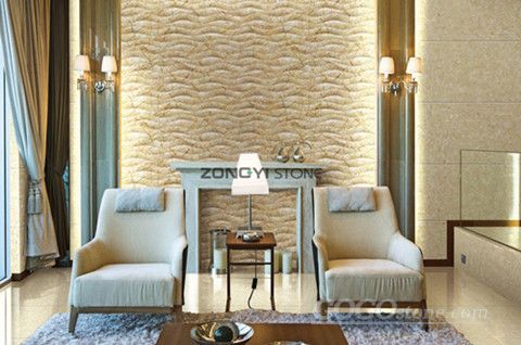 Jacas Beige Marble for Wall Backgrounding